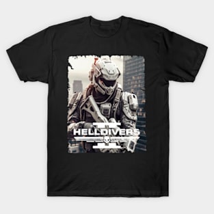 HELLDIVERS 2 MERCH VTG T-Shirt